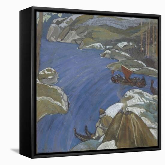 The Varangian Way, 1904-Nicholas Roerich-Framed Premier Image Canvas