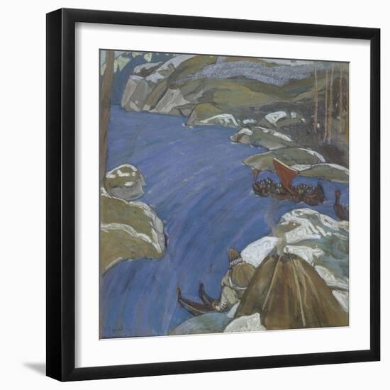 The Varangian Way, 1904-Nicholas Roerich-Framed Giclee Print