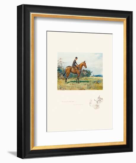 The Varmint Little Lady-Snaffles-Framed Premium Giclee Print