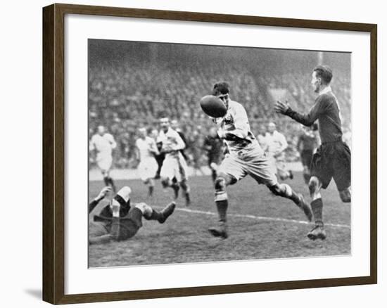 The Varsity Rugby Match 1932-null-Framed Photographic Print