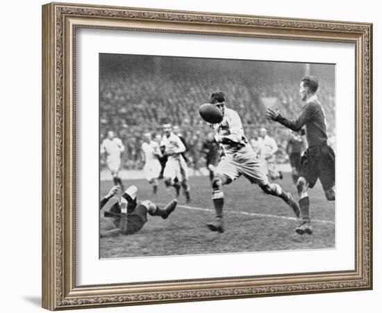 The Varsity Rugby Match 1932-null-Framed Photographic Print