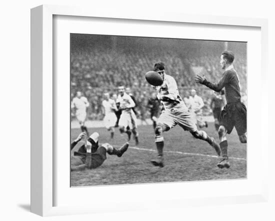 The Varsity Rugby Match 1932-null-Framed Photographic Print