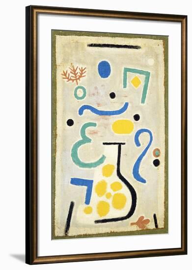 The Vase, 1937-Paul Klee-Framed Premium Giclee Print