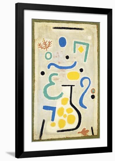 The Vase, 1937-Paul Klee-Framed Premium Giclee Print