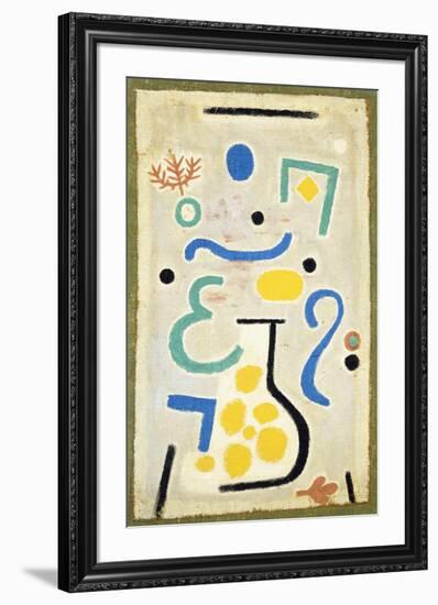 The Vase, 1937-Paul Klee-Framed Premium Giclee Print