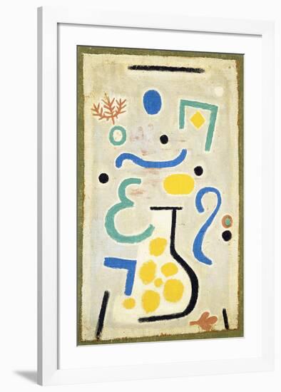 The Vase, 1937-Paul Klee-Framed Premium Giclee Print