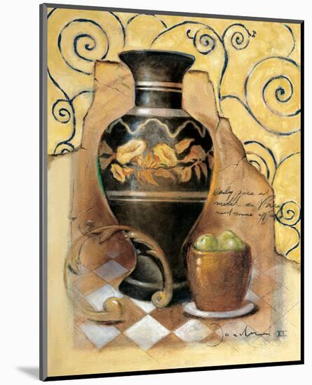 the Vase-Joadoor-Mounted Art Print