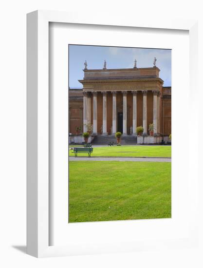 The Vatican Museums, Musei Vaticani, are the public art and sculpture museums in the Vatican Cit...-null-Framed Photographic Print