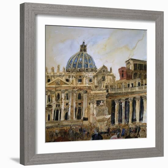 The Vatican, Rome-Susan Brown-Framed Giclee Print