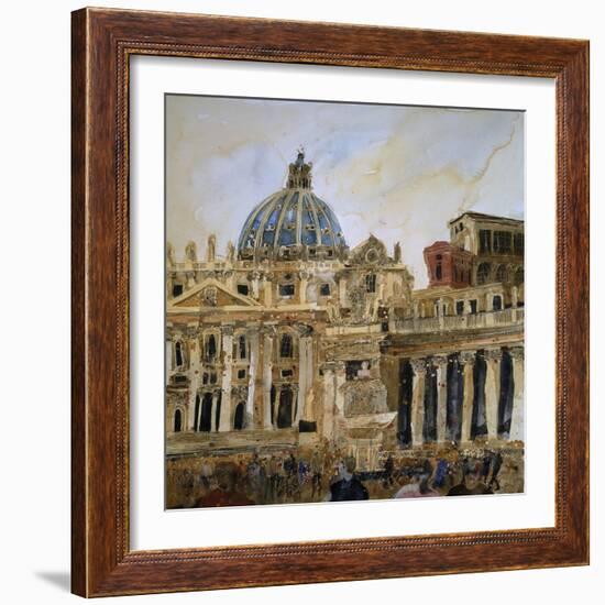 The Vatican, Rome-Susan Brown-Framed Giclee Print