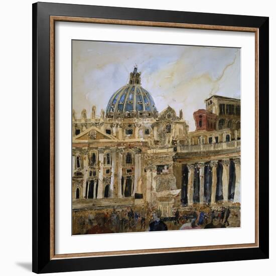 The Vatican, Rome-Susan Brown-Framed Giclee Print