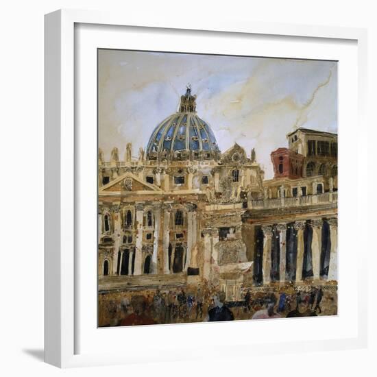 The Vatican, Rome-Susan Brown-Framed Giclee Print