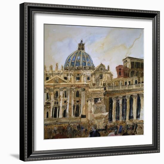 The Vatican, Rome-Susan Brown-Framed Giclee Print