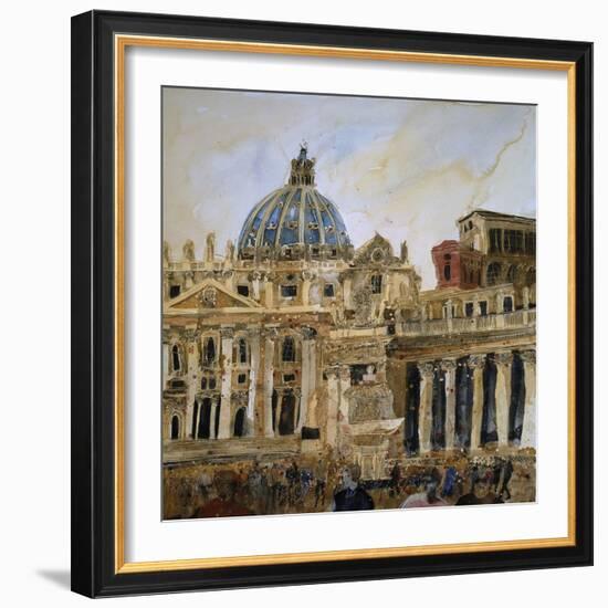 The Vatican, Rome-Susan Brown-Framed Giclee Print