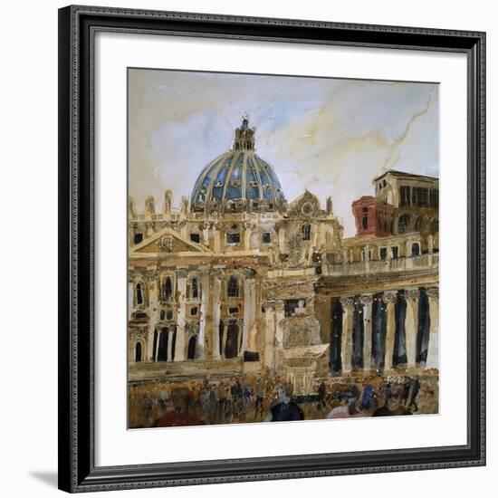 The Vatican, Rome-Susan Brown-Framed Giclee Print