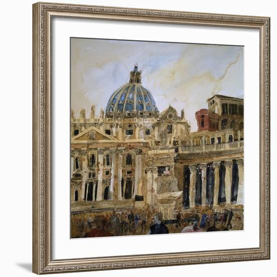 The Vatican, Rome-Susan Brown-Framed Giclee Print