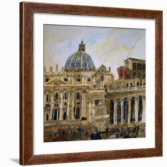 The Vatican, Rome-Susan Brown-Framed Giclee Print