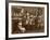 The Vaudeville Company in 'The Road to Ruin, at the Vaudeville Theatre, London, 1886-Barraud-Framed Photographic Print