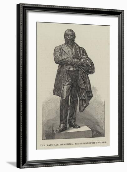 The Vaughan Memorial, Middlesbrough-On-Tees-null-Framed Giclee Print