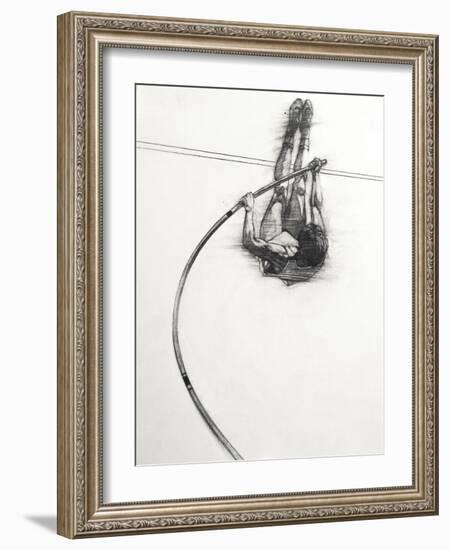 The Vaulter-Bruce Dean-Framed Art Print
