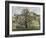 The Vegetable Garden with Trees in Blossom, 1877-Camille Pissarro-Framed Giclee Print