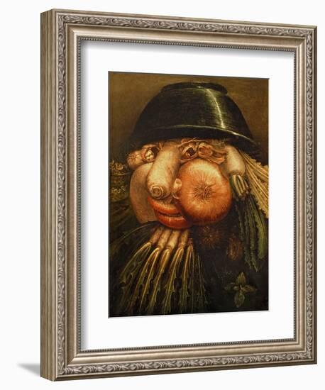 The Vegetable Gardener, circa 1590-Giuseppe Arcimboldo-Framed Giclee Print