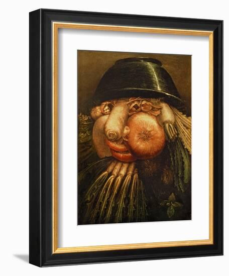 The Vegetable Gardener, circa 1590-Giuseppe Arcimboldo-Framed Giclee Print