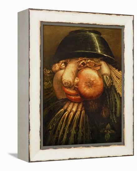 The Vegetable Gardener, circa 1590-Giuseppe Arcimboldo-Framed Premier Image Canvas