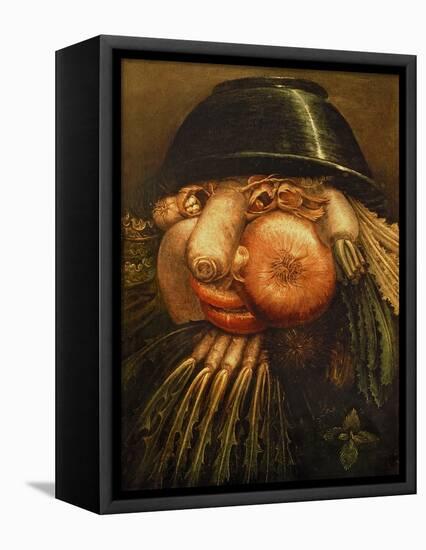 The Vegetable Gardener, circa 1590-Giuseppe Arcimboldo-Framed Premier Image Canvas