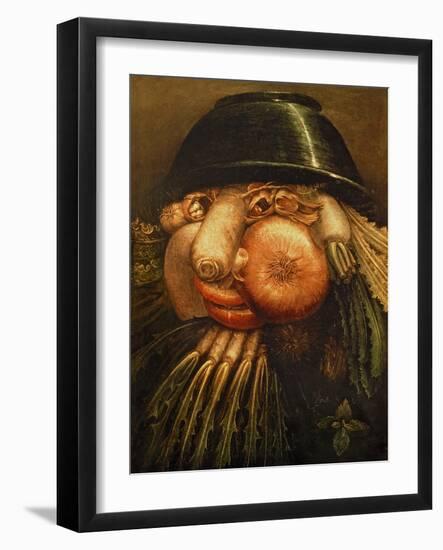 The Vegetable Gardener, circa 1590-Giuseppe Arcimboldo-Framed Giclee Print