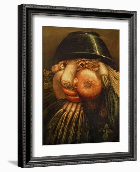 The Vegetable Gardener, circa 1590-Giuseppe Arcimboldo-Framed Giclee Print