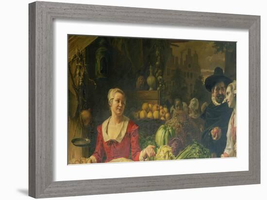 The Vegetable Market-Ferdinand Wagner-Framed Giclee Print