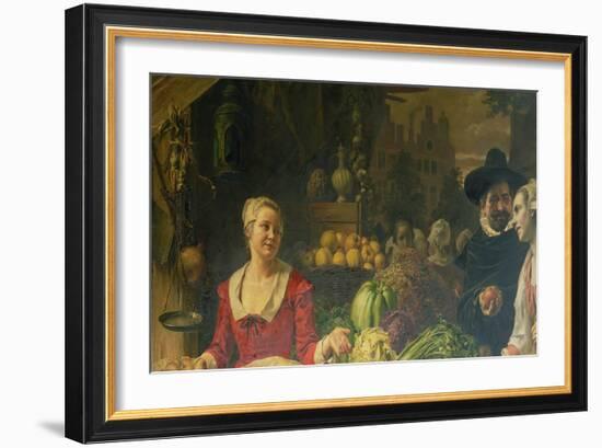 The Vegetable Market-Ferdinand Wagner-Framed Giclee Print