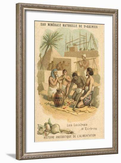 The Vegetables of Egypt-null-Framed Giclee Print