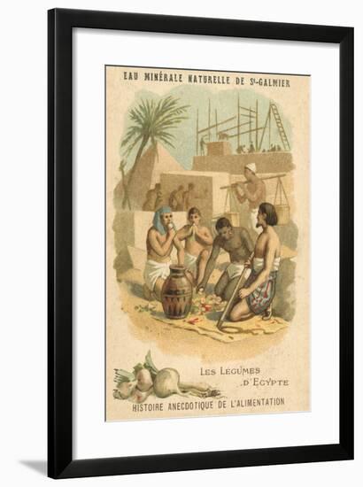 The Vegetables of Egypt-null-Framed Giclee Print