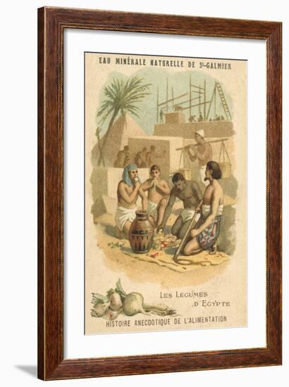 The Vegetables of Egypt-null-Framed Giclee Print