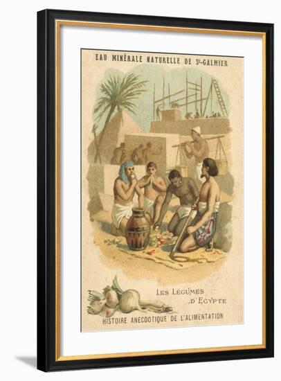 The Vegetables of Egypt-null-Framed Giclee Print