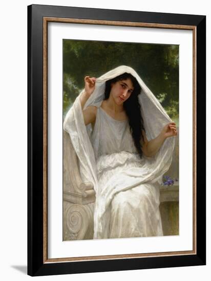 The Veil, 1898 (Oil on Canvas)-William-Adolphe Bouguereau-Framed Giclee Print