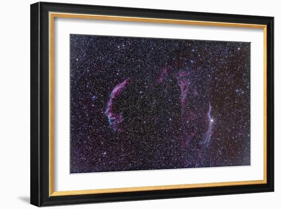 The Veil Nebula-Stocktrek Images-Framed Photographic Print