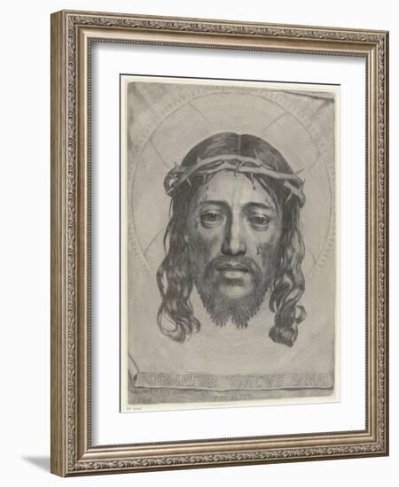 The Veil of Saint Veronica, 1949-Claude Mellan-Framed Giclee Print