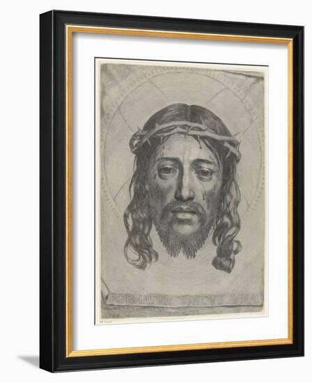 The Veil of Saint Veronica, 1949-Claude Mellan-Framed Giclee Print