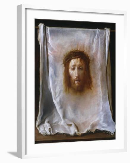 The Veil of Veronica, c.1618-22-Domenico Fetti or Feti-Framed Giclee Print