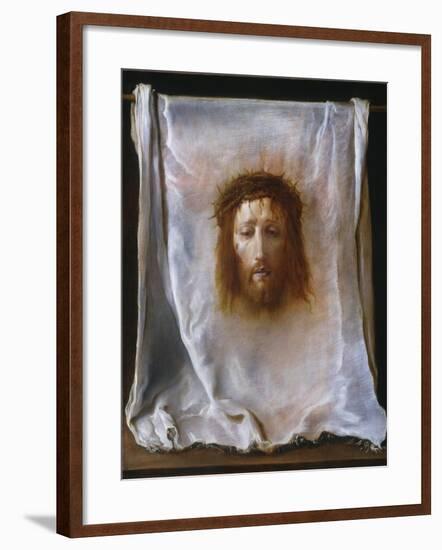 The Veil of Veronica, c.1618-22-Domenico Fetti or Feti-Framed Giclee Print