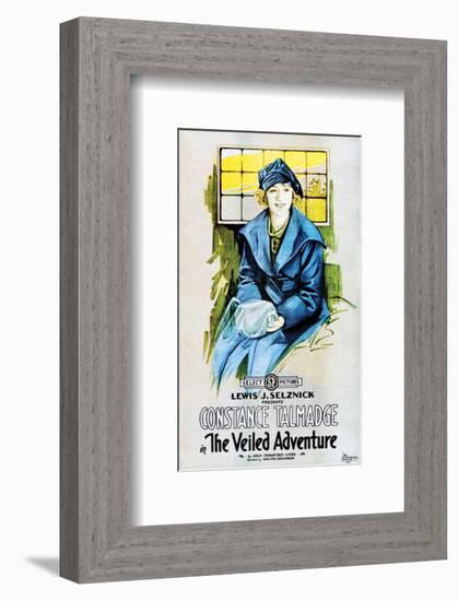 The Veiled Adventure - 1919-null-Framed Giclee Print