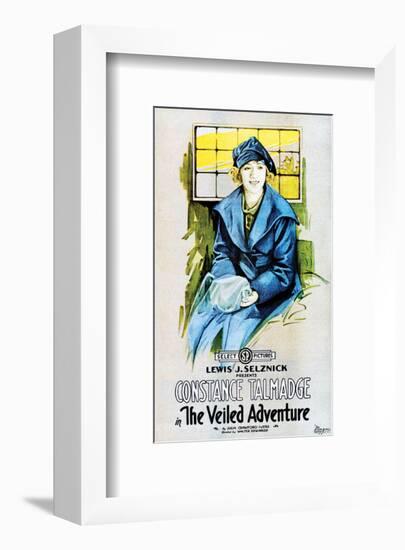 The Veiled Adventure - 1919-null-Framed Giclee Print