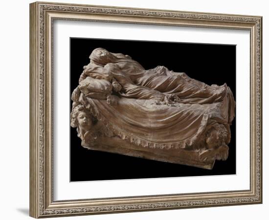 The Veiled Christ-Antonio Corradini Corradini-Framed Photo