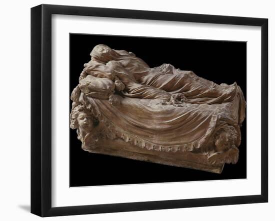 The Veiled Christ-Antonio Corradini Corradini-Framed Photo