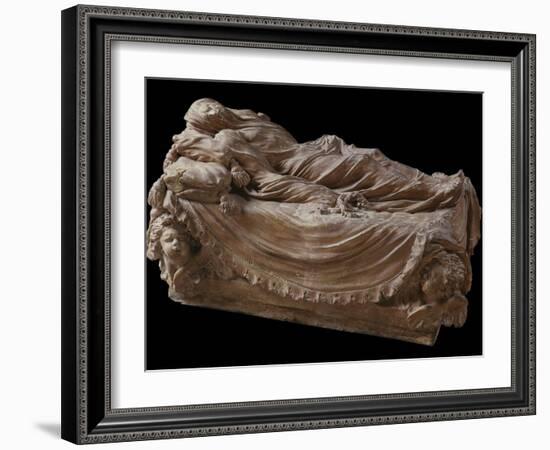 The Veiled Christ-Antonio Corradini Corradini-Framed Photo