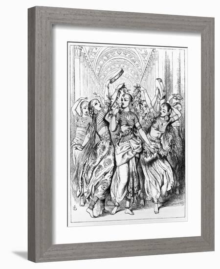 The Veiled Prophet of-John Tenniel-Framed Giclee Print