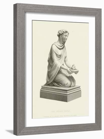 The Veiled Vestal-Raffaello Monti-Framed Giclee Print